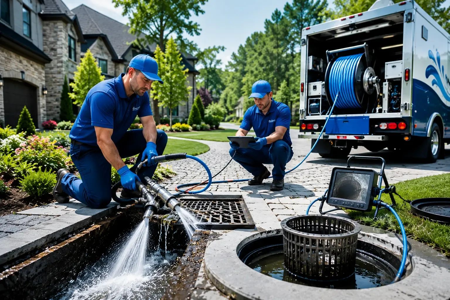 Local outdoor drain cleaning professionals in North Spring, WV